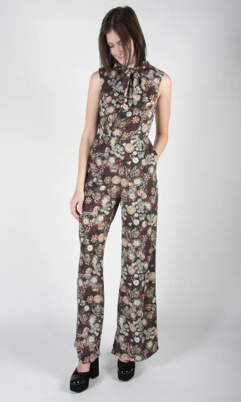 Needletail Jumpsuit - Forest Flower Burst