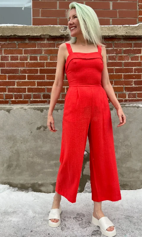 Sandgrouse Jumpsuit - Coral