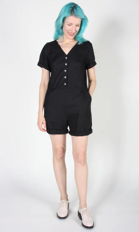 Woodhaunter Romper - Black