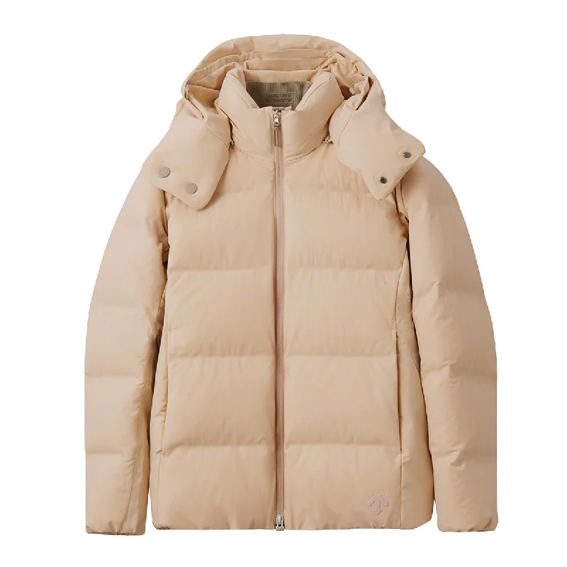 Women's Descente MIZUSAWA DOWN JACKET "ANCHOR-L" IRISH CREAM BEIGE