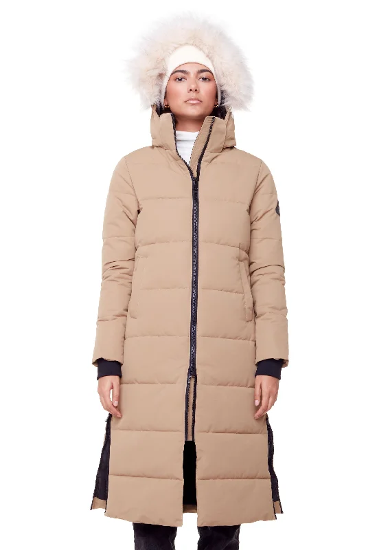 KLUANE | WOMEN'S VEGAN DOWN (RECYCLED) ULTRA LONG LENGTH PARKA