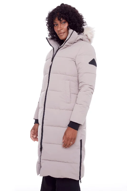 KLUANE | WOMEN'S VEGAN DOWN (RECYCLED) ULTRA LONG LENGTH PARKA