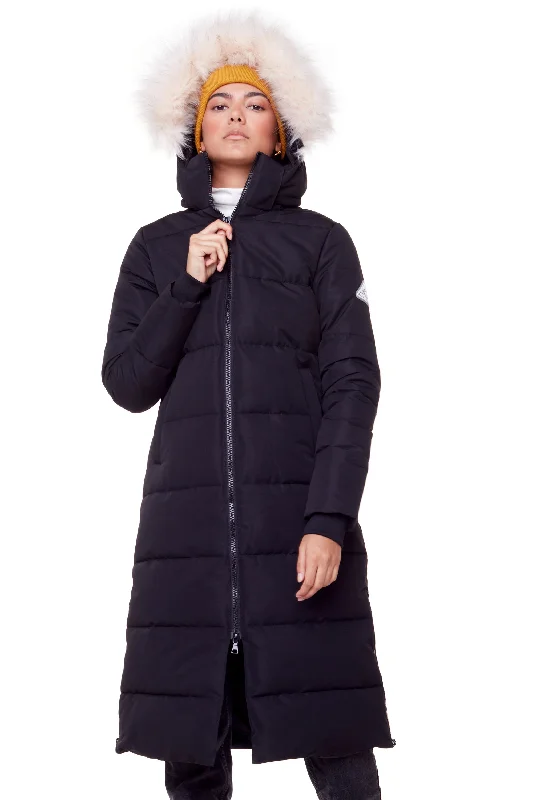 KLUANE | WOMEN'S VEGAN DOWN (RECYCLED) ULTRA LONG LENGTH PARKA