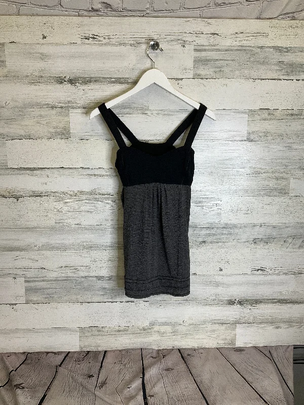 Athletic Tank Top By Lululemon In Black, Size: 8