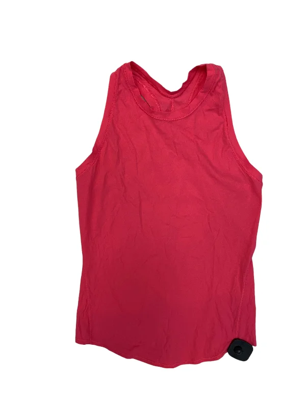 Athletic Tank Top By Lululemon In Pink, Size: S