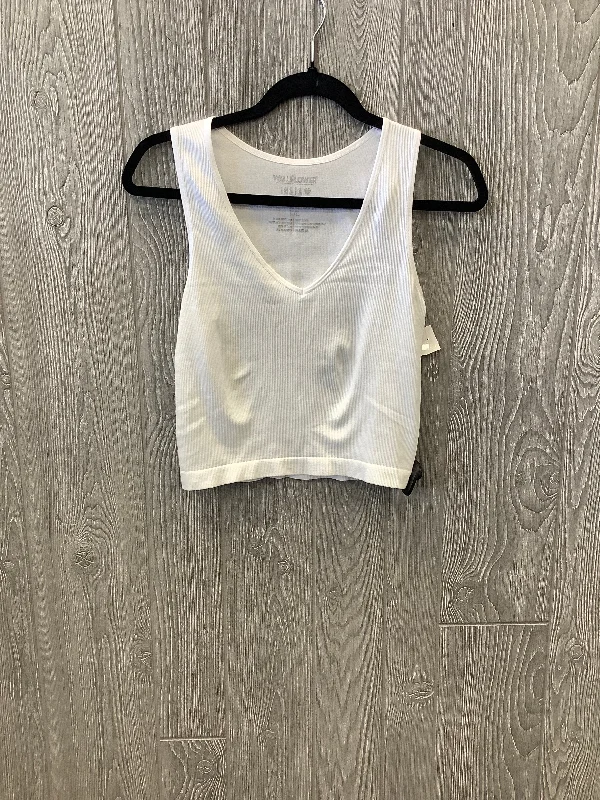 Athletic Tank Top By Wallflower In White, Size: L