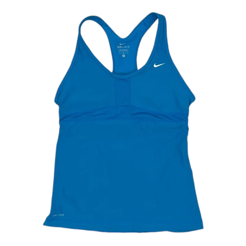 BLUE ATHLETIC TANK TOP by NIKE APPAREL Size:M