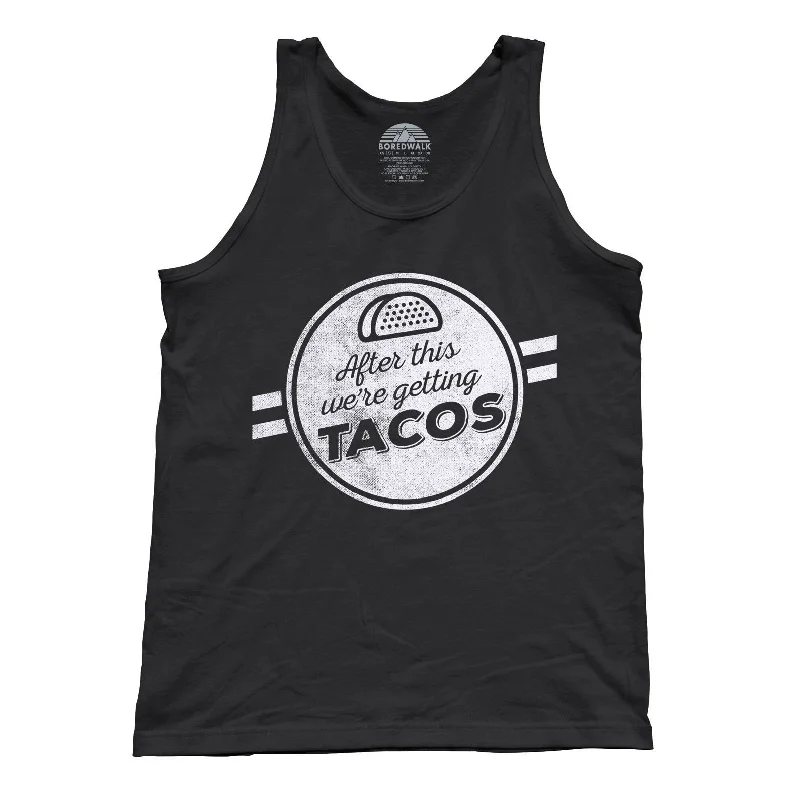 Unisex After This We're Getting Tacos Tank Top - Funny Foodie