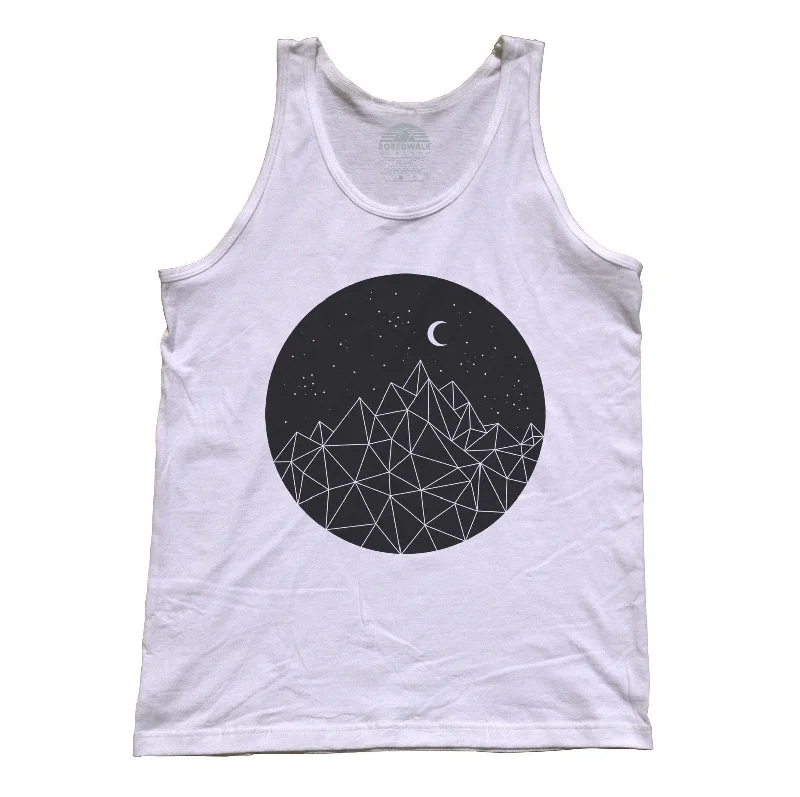 Unisex Geometric Night Tank Top