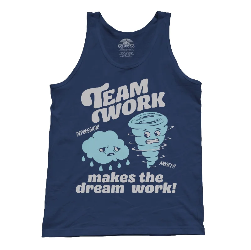 Unisex Team Work Makes the Dream Work Tank Top