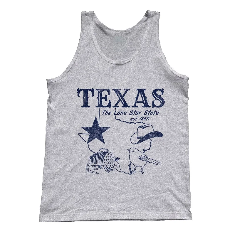 Unisex Vintage Texas Tank Top Dallas Houston San Antonio Austin