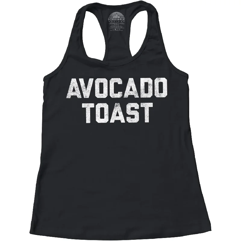 Women's Avocado Toast Racerback Tank Top