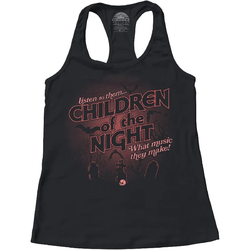 Women's Children of the Night Racerback Tank Top