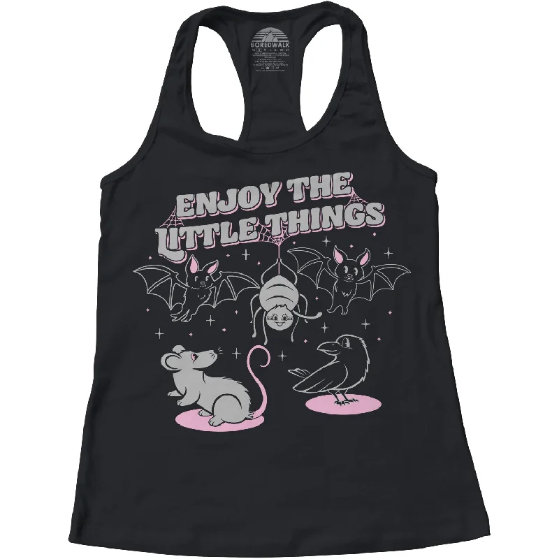 Women's Enjoy The Little Things Racerback Tank Top