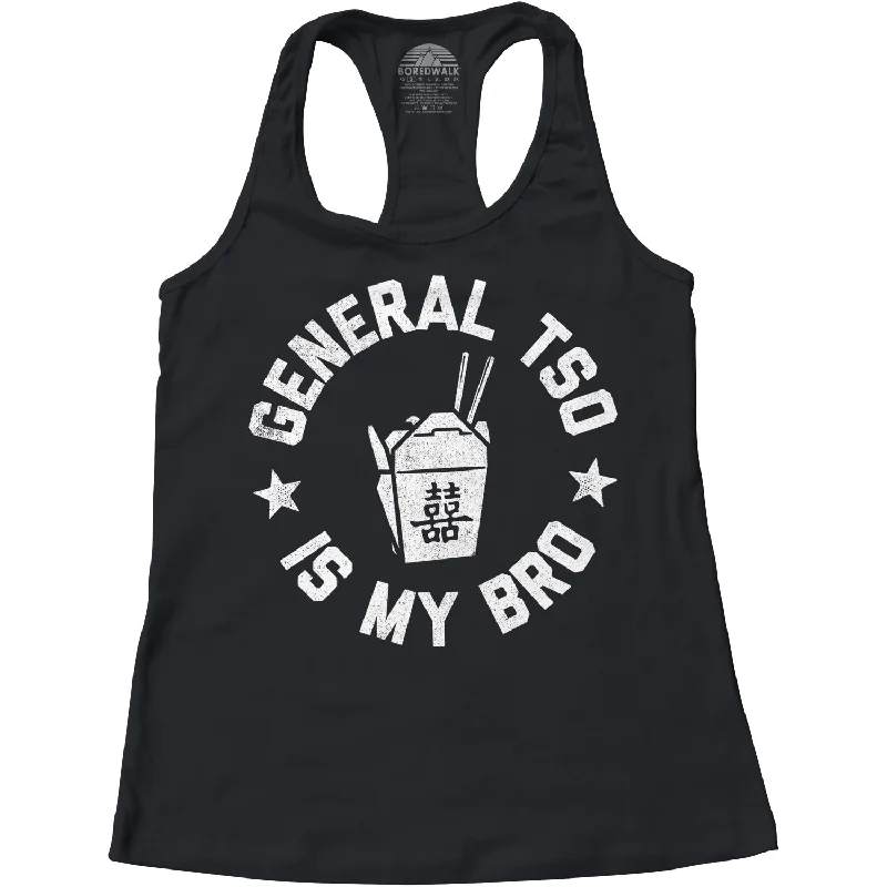 Women's General Tso Is My Bro Racerback Tank Top