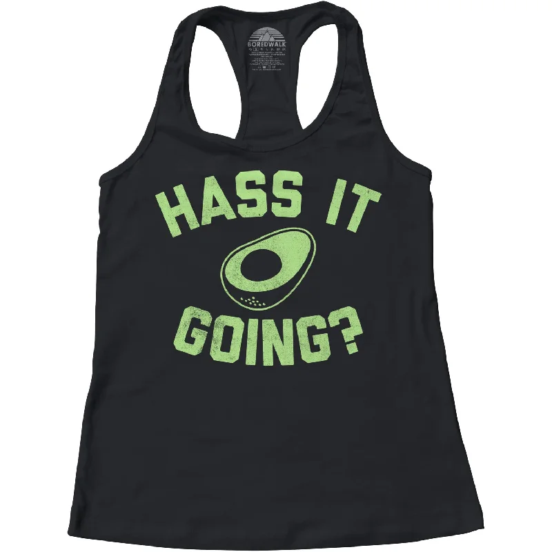 Women's Hass It Going Avocado Racerback Tank Top