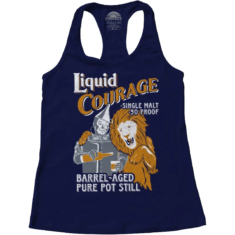 Women's Liquid Courage Racerback Tank Top