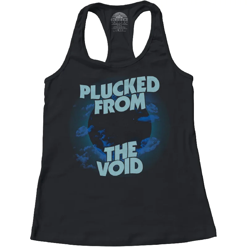 Women's Plucked From the Void Racerback Tank Top