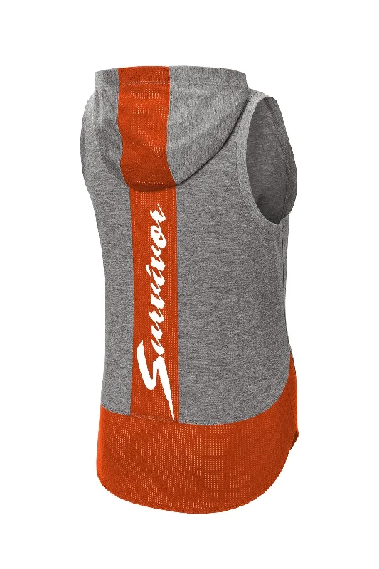 Women's Reflective Hoodie Tank - Your Custom Design