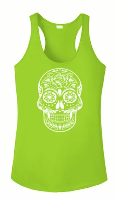 Women's Reflective Tank Top - Calavera