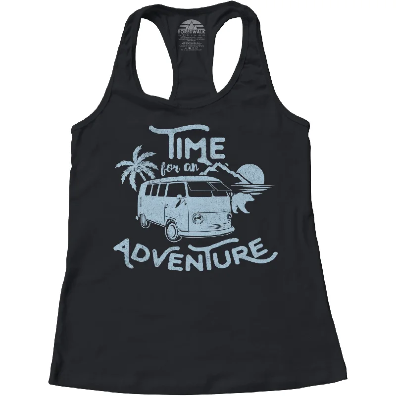 Women's Time For An Adventure Racerback Tank Top