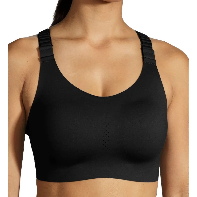 Brooks Dare Racerback Run 2.0 Womens Running Sports Bra - Black