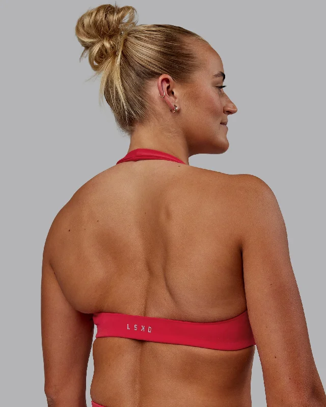 Challenger Sports Bra - Scarlet