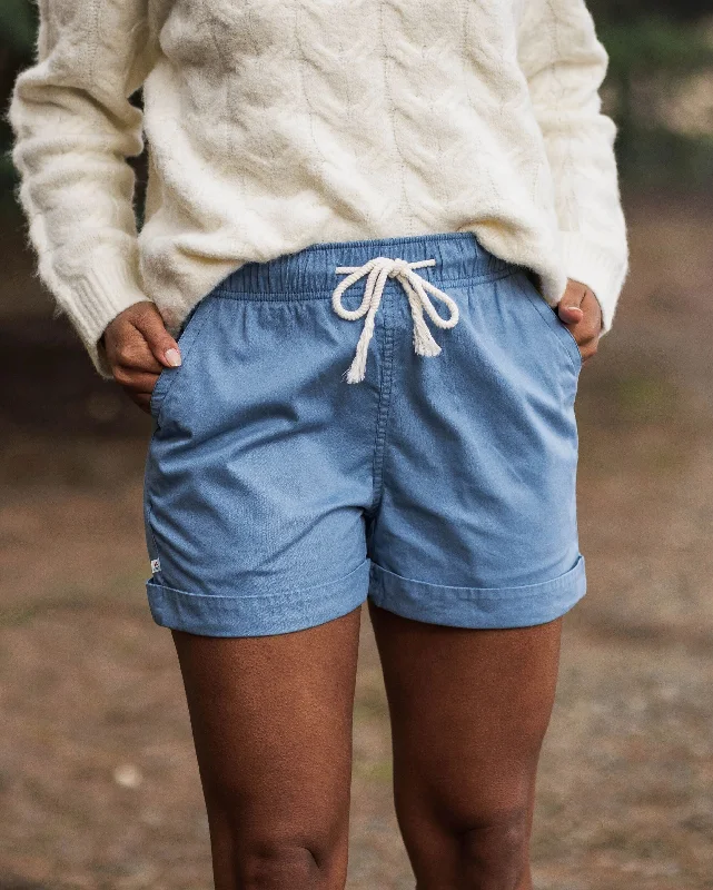 Santosa Twill Shorts - Blue Shadow