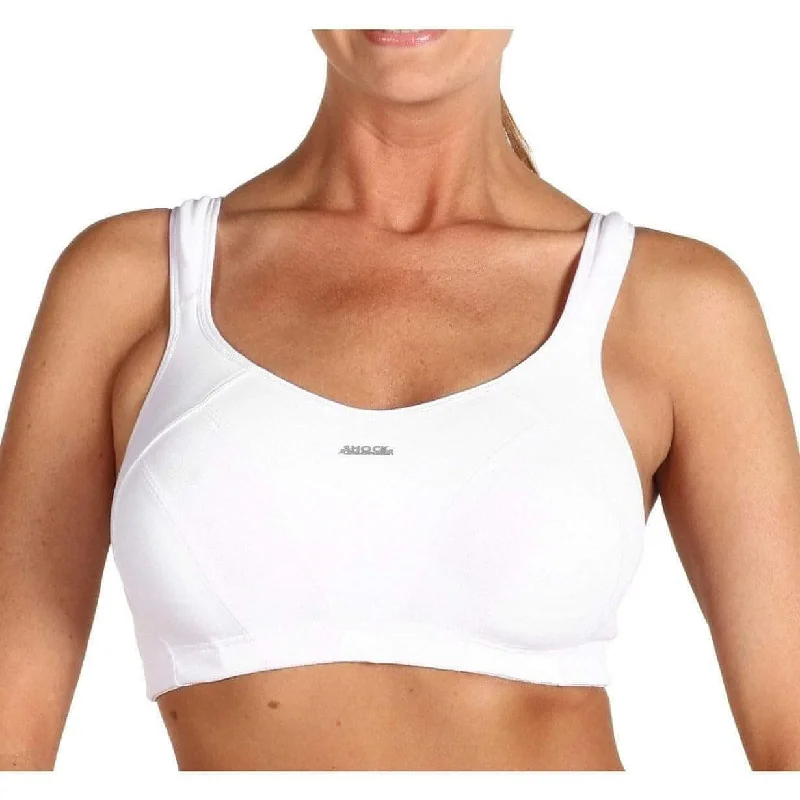 Shock Absorber Max Womens Sports Bra - White