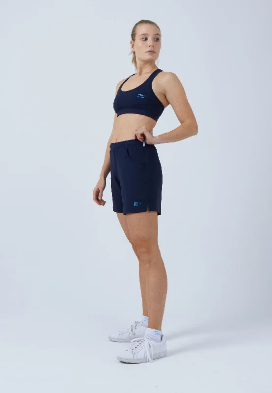 Tennis Bermuda Shorts, navy blau