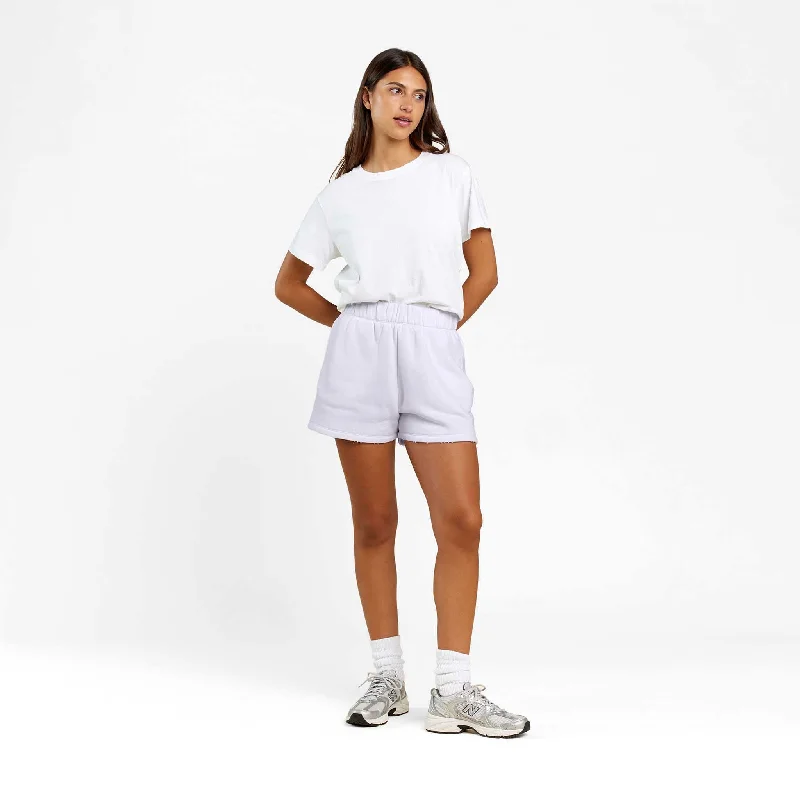 Vintage Fleece Short | Lilac