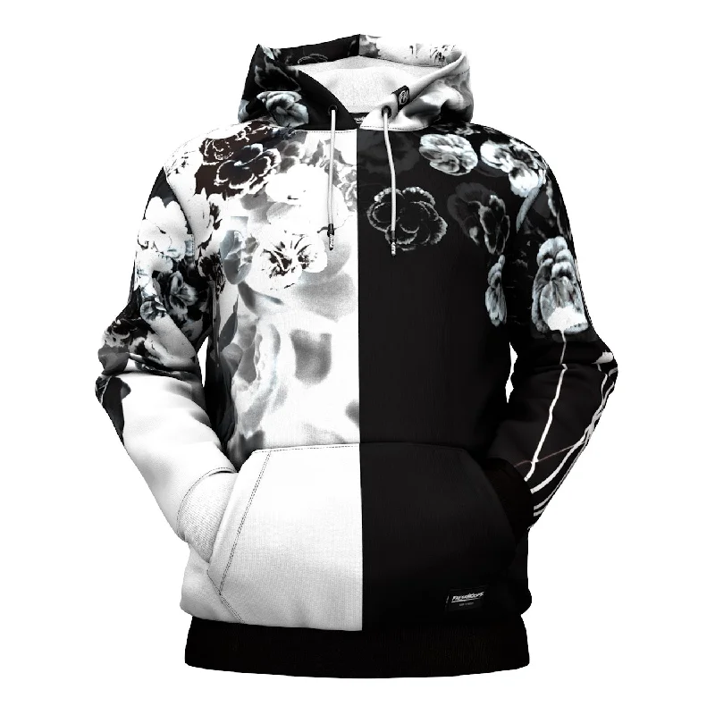 Floral Effect Hoodie