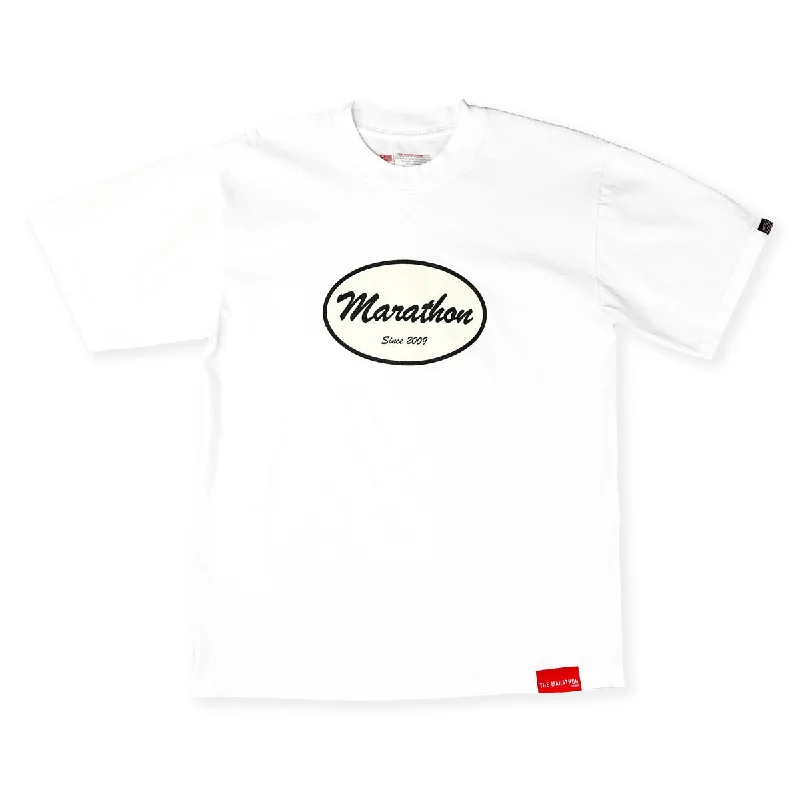 Marathon Origin Patch T-Shirt - White/Bone