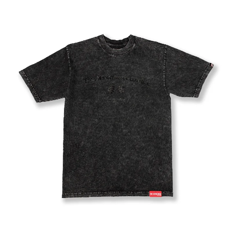 Marathon Victory Flags T-Shirt - Washed Carbon/Black